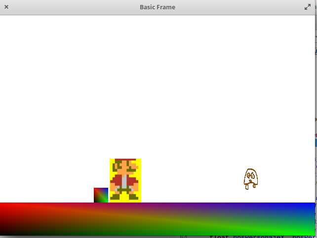 pseudo mario bros type 2d videogame in JAVA OpenGL