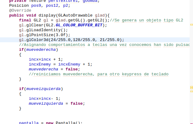 Asignación de comportamientos a teclas pulsadas del teclado